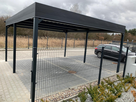 Doppelcarport - ohne Seitenwände