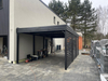 Carport für ein Auto - 4x Palisade Wand