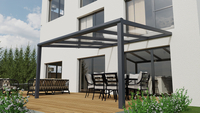 Terrassenüberdachung von 4x4 m