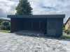 Carport+ Abstellraum an der Seite - PIR - 2x Jalousie Premiun Wand