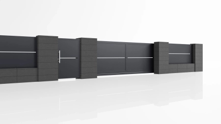 Pforte im Modulzaun 55 cm