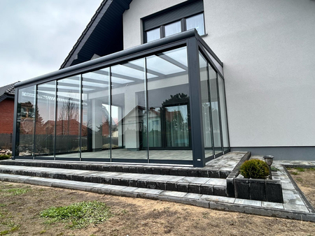 Terrassenüberdachung von 8x3,5 m