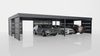 Reihen-Carport - 8x Modularwand