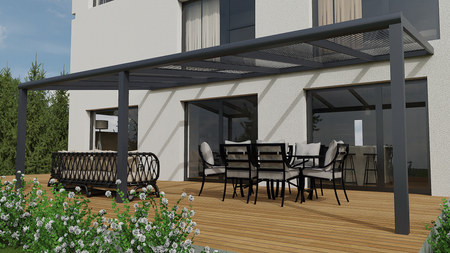 Terrassenüberdachung von 7x4 m
