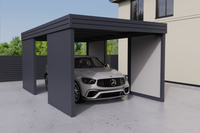 Carport für ein Auto - 4x PIR-Wand