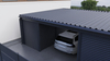 Carport mit Abstellraum und integrierter Garage - Wellblech
