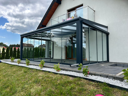 Terrassenüberdachung von 9x4,5 m