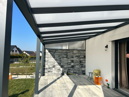 Terrassenüberdachung von 6x2 m
