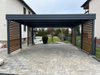 Doppelcarport - 4x Palisade Plus Wand