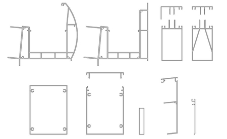 Terrassenüberdachung von 10x4 m
